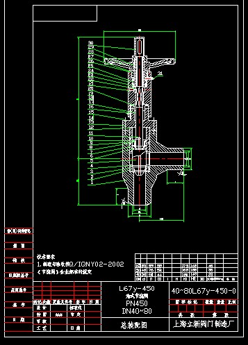 ʽ(ji)yL67y-450 DN40~80