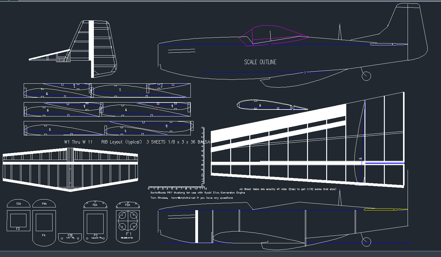 P51DMustangwCģ͈DCADD