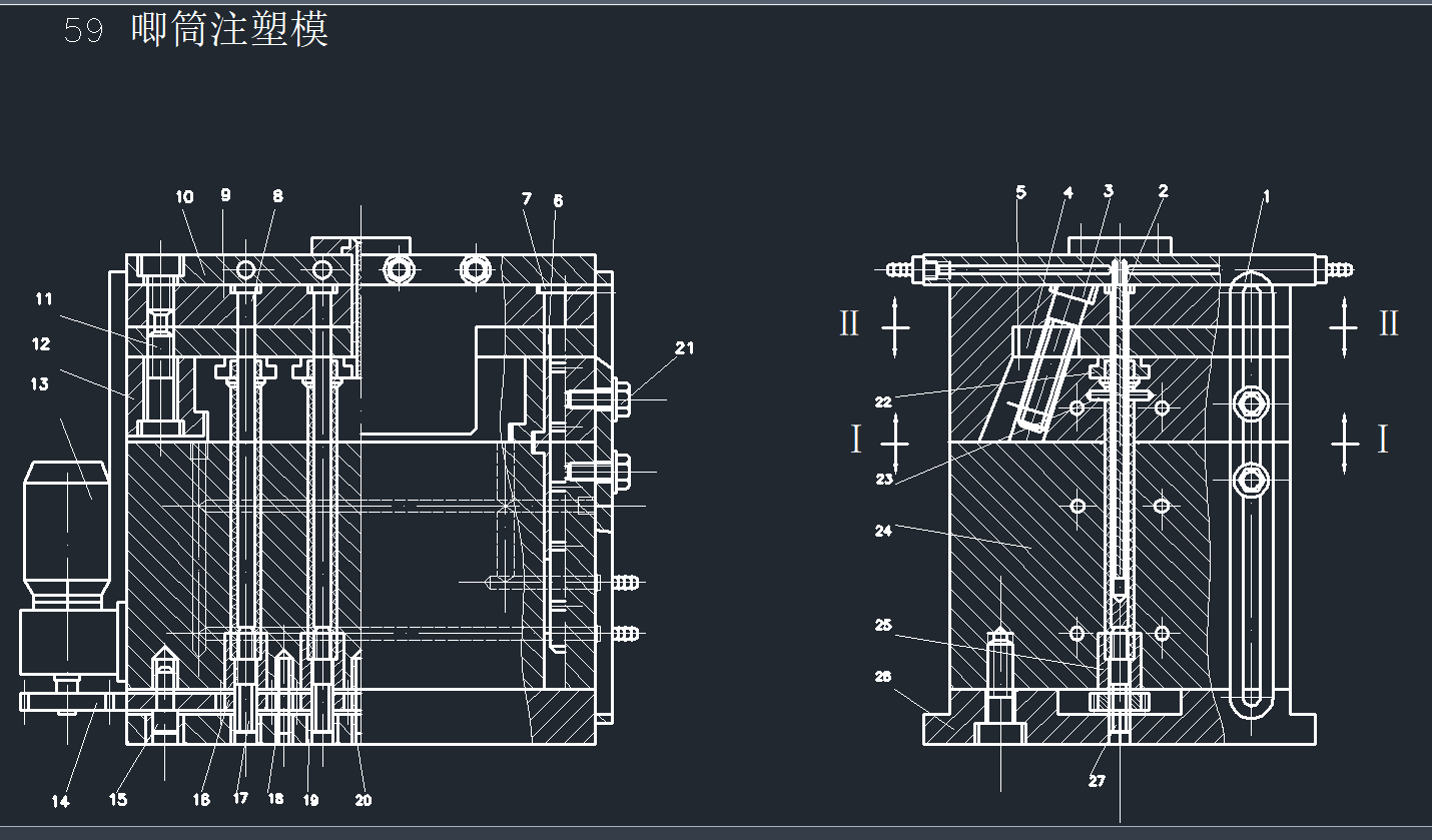 ��Ͳע��ģCAD�D��