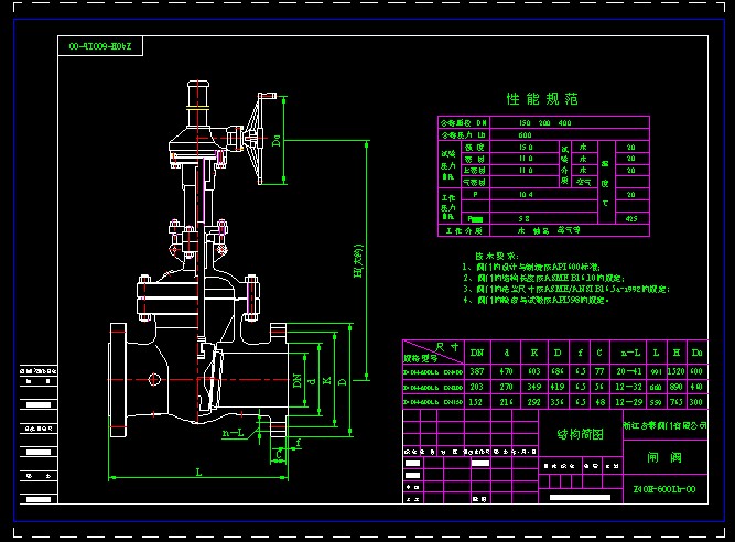 DN150200400Z40H-600Lb ly